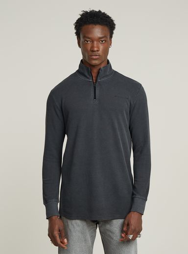 Overdyed Half Zip Tweeter